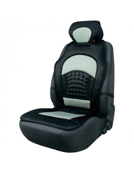 COPRISEDILE ANTERIORE "MASSAGGIANTE" NERO-GRIGIO UNIVERSALE