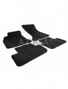 4 TAPPETI GOMMA NERI AUDI A4 BERLINA (B8) dal 2007-2015