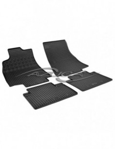 4 TAPPETI GOMMA NERI MERCEDES CLASSE B dal 2005-2012