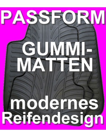 4 TAPPETI GOMMA NERI OPEL INSIGNIA dal 2008-