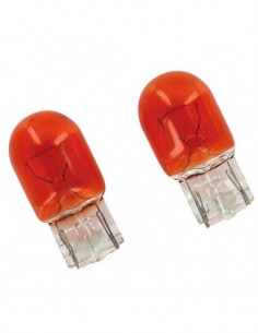 LAMPADINE FRECCE ARANCIONI WY21W T20 12V