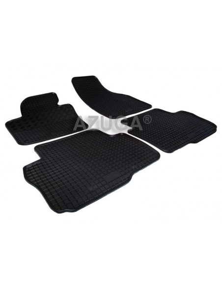 4 TAPPETI GOMMA NERI SEAT ALHAMBRA dal 2010-