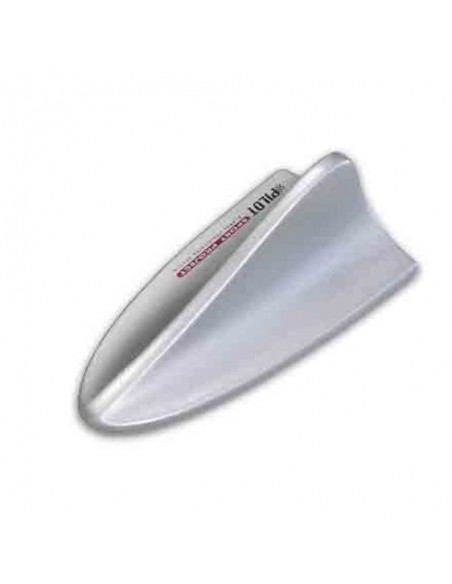 ANTENNA PINNA SPORTIVA MOD. SQUALO GPS SHARK ARGENTO
