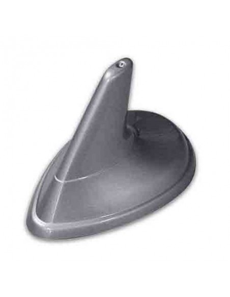 ANTENNA PINNA SPORTIVA MOD. SQUALO GPS SHARK ARGENTO