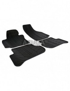 4 TAPPETI GOMMA NERI SKODA YETI dal 2009-