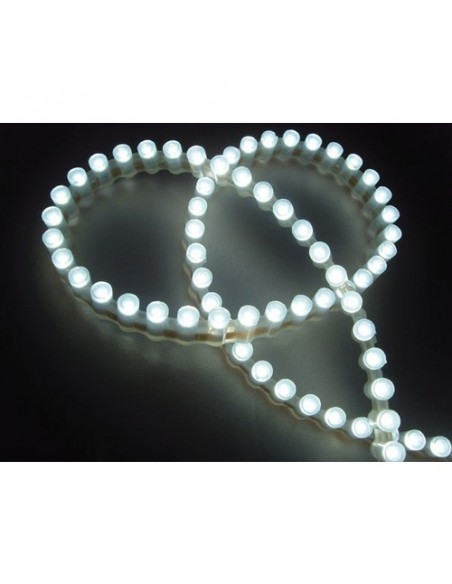 STRISCIA NEON FLESSIBILE BIANCA 96CM CON 96 LED