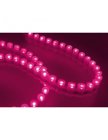 STRISCIA NEON FLESSIBILE ROSA 10CM CON 10 LED