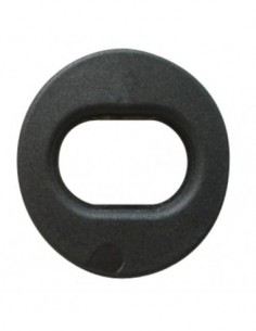 BOTTONI FERMATAPPETI PLASTICA NERO OVALE PER FORD SEAT &...