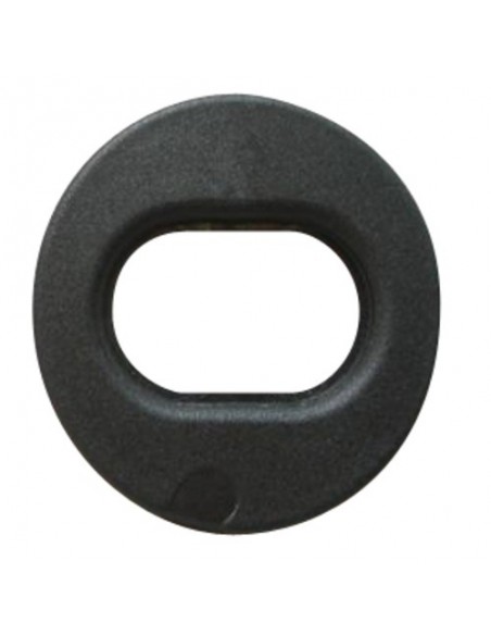 BOTTONI FERMATAPPETI PLASTICA NERO OVALE PER FORD SEAT & VOLKSWA