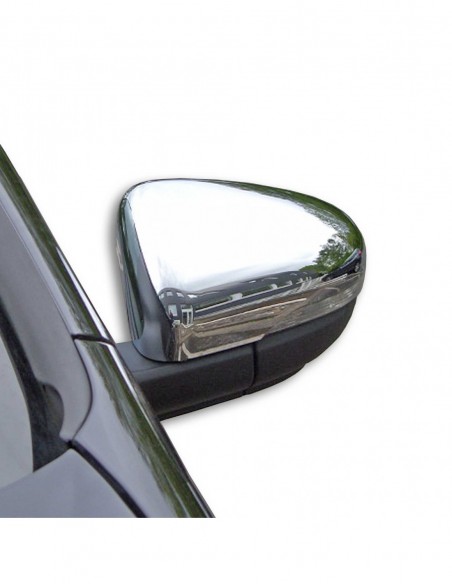 CALOTTE COPRI SPECCHI CROMATE VW GOLF 6 VI dal 2008 ad oggi