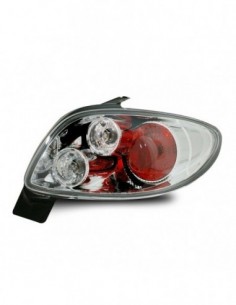FARI POSTERIORI LEXUS PEUGEOT 206 BERLINA CROMATI