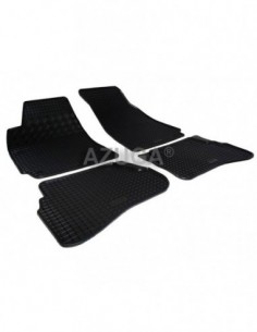 4 TAPPETI GOMMA NERI VOLKSWAGEN PASSAT 3B/3BG dal 1996-2005