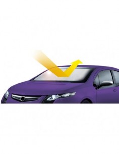 PARASOLE PER PARABREZZA PREMIUM GRIGIO 147,3x58,5cm