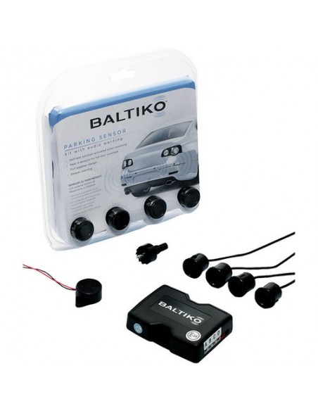 KIT 4 SENSORI DI PARCHEGGIO UNIVERSALI CON CICALINO