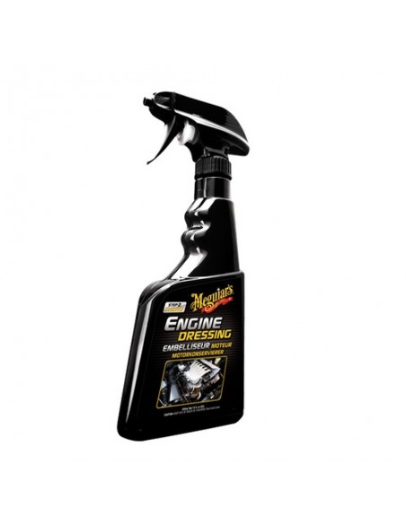 MEGUIARS GOMMA E PLASTICA MOTORE ENGINE DRESSING 473ML