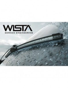 SPAZZOLE TERGICRISTALLO AERO FLAT PER AUDI A4 AVANT da...