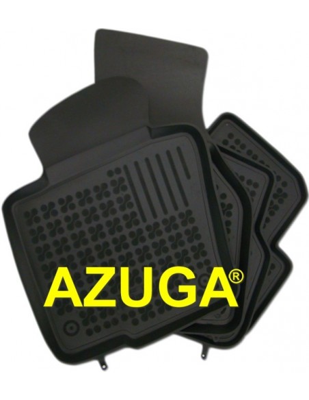 4 TAPPETI GOMMA NERI 4cm BMW SERIE 3 E46 dal 1998-2005