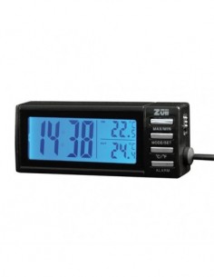 TERMOMETRO OROLOGIO SVEGLIA TUTTO IN UNO 90x35x20mm