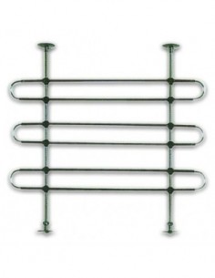 GRIGLIA CANE NERO 75-140CM - 80-154CM