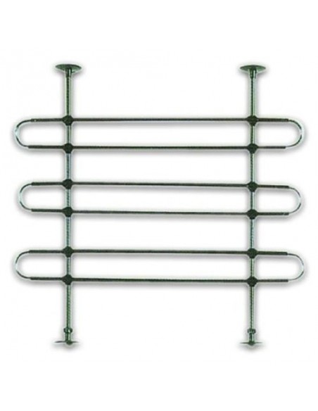 GRIGLIA CANE NERO 75-140CM - 80-154CM