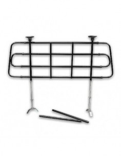 GRIGLIA CANE NERO UNIVERSALE 50-115CM, 100-130CM