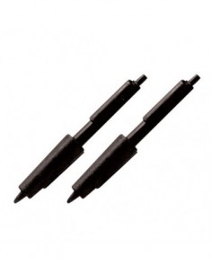 PORTAOGGETTI PORTA PENNE NERO ADESIVO