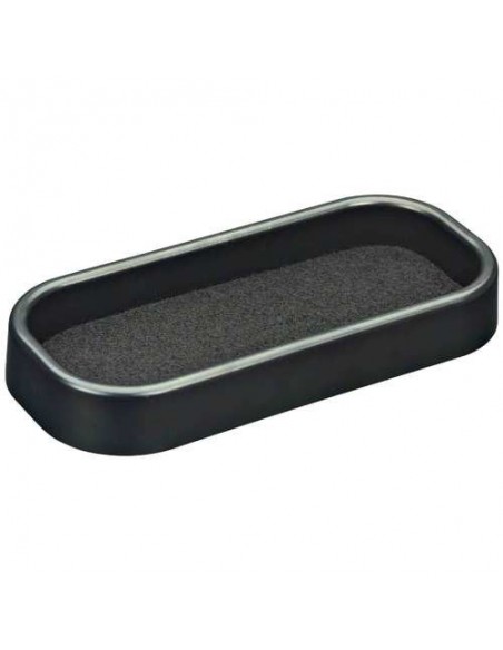 PORTAOGGETTI NERO ANTI-SCIVOLO 184x83x25mm