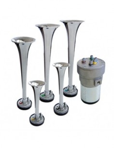 TROMBA PNEUMATICA MUSICALE GENERALE LEE HAZZARD CROMO...