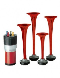 TROMBA PNEUMATICA MUSICALE "VAMOS A LA PLAYA" 150-270mm