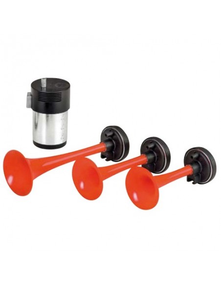 TROMBA PNEUMATICA 3 CORNETTI 12V