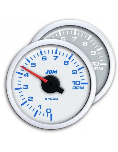 MANOMETRO CONTAGIRI 10000RPM 52MM CON 2 COLORI A LED
