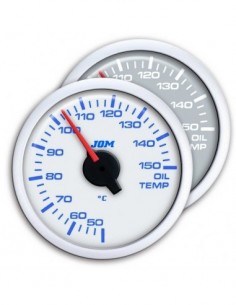 MANOMETRO TEMPERATURA OLIO 52MM CON 2 COLORI A LED