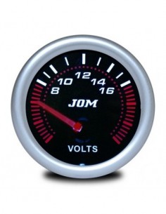 MANOMETRO VOLTMETRO 52MM SFONDO NERO