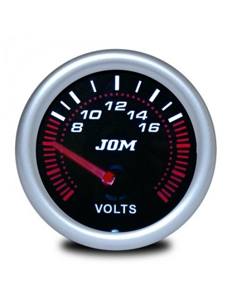 MANOMETRO VOLTMETRO 52MM SFONDO NERO