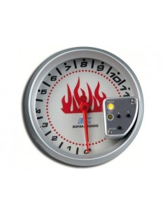 MANOMETRO CONTAGIRI 11000RPM 127MM BIANCO CON FIAMMA