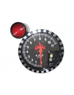 MANOMETRO CONTAGIRI 11000RPM 127MM SFONDO NERO
