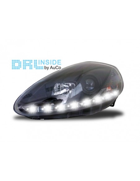 DEVIL EYES FIAT GRANDE PUNTO NERI dal 2008-