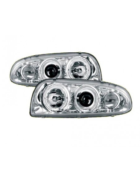 ANGEL EYES FORD FIESTA MK4 CROMATI dal 1996-1998