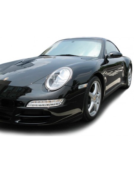 DAYLIGHT LUCI DIURNE LED CROMATI PORSCHE 911 997 dal 2004-2008
