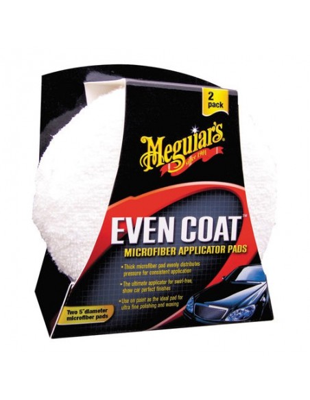 MEGUIARS SPUGNE MICROFIBRA EVEN COAT APPLICATOR PADS 12,7cm