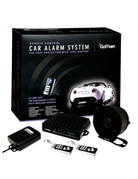 ANTIFURTO AUTO - CAR ALARM SYSTEM CON PIN PROGRAMMABILE
