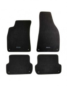 TAPPETI SU MISURA IN MOQUETTE NERO AUDI A4 dal 2001-