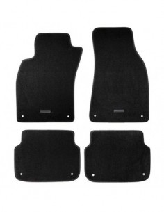 TAPPETI SU MISURA IN MOQUETTE NERO AUDI A6 dal 2005-