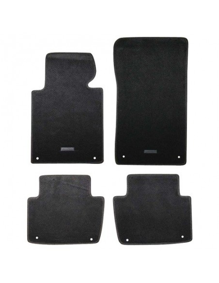 TAPPETI SU MISURA IN MOQUETTE NERO BMW SERIE 3 E46 dal 1998-2004