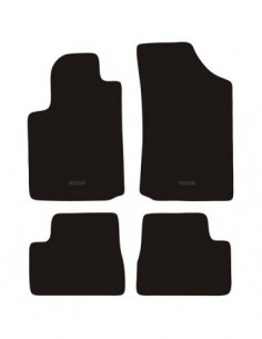 TAPPETI SU MISURA IN MOQUETTE NERO CITROEN C3 dal 2002-2008