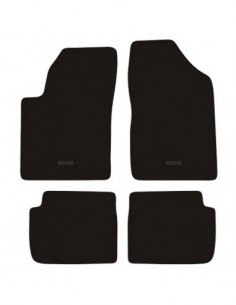 TAPPETI SU MISURA IN MOQUETTE NERO FIAT STILO dal 2001-2010