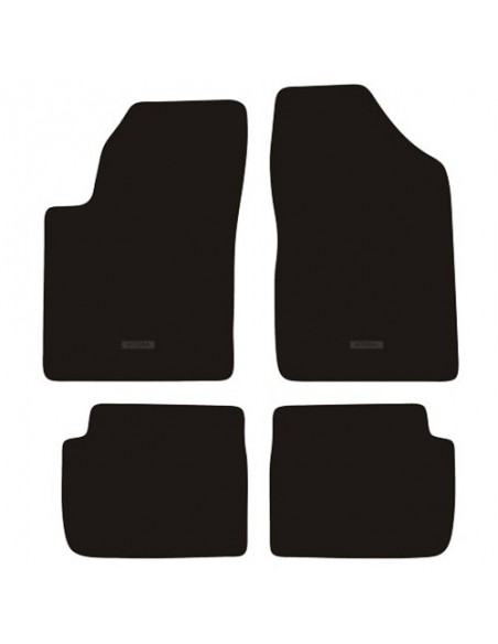 TAPPETI SU MISURA IN MOQUETTE NERO FIAT STILO dal 2001-2010