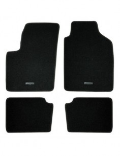 TAPPETI SU MISURA IN MOQUETTE NERO FIAT 500 dal 2007-