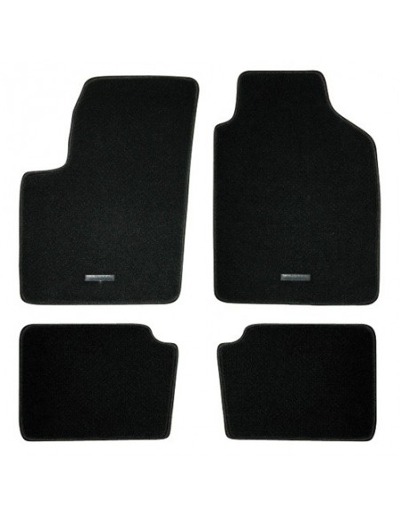 TAPPETI SU MISURA IN MOQUETTE NERO FIAT 500 dal 2007-