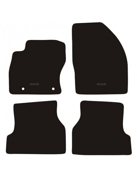 TAPPETI SU MISURA IN MOQUETTE NERO FORD FOCUS dal 2010-